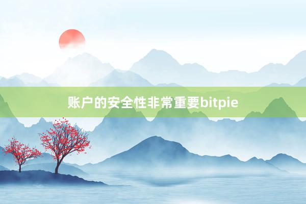 账户的安全性非常重要bitpie